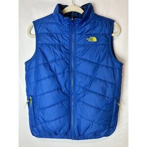 The North Face Boys Reversible Puffer Vest Sz L (14/16) Excellent Condition